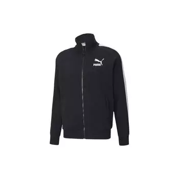 Puma Теплая спортивная куртка на флисовой подкладке Мужские куртки Черные 530268-01 M