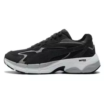 Puma Teveris Nitro Black White Grey Unisex Sneakers 388774-28 36