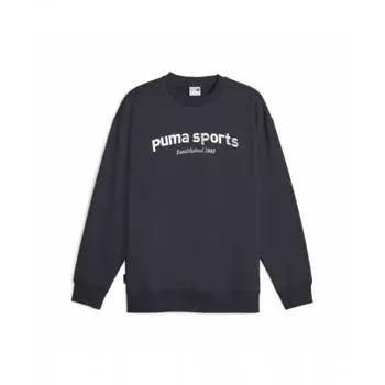 Puma Толстовка Puma Team Crewneck флисовая Puma Team Crew Fl 62531216 S