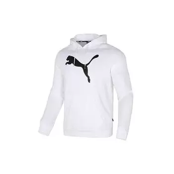 Puma Толстовка с капюшоном Cf Big Cat Logo для мужчин, белая 673852-02 S