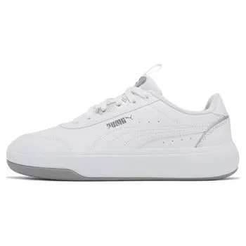 Кроссовки женские Puma Tori Pop-Up Metallics - белые, серебристые 392490-02 37.5