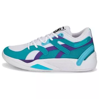 Puma TRC Blaze Court Белые Мужские Кроссовки Deep Aqua 376582-17 43