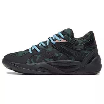 Кроссовки мужские Puma TRC Blaze Court Camo Black Myrtle Dark-Clove 379087-01 39