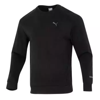 Puma Тренировочный пуловер, удобная толстовка, мужская толстовка, черная 684186-01 L