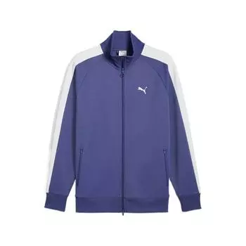 Puma Удобная мягкая универсальная куртка для кожи Мужские куртки Фиолетовый 631858-46 S