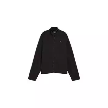 Puma Удобная Теплая Мягкая Спортивная Куртка Женские Куртки Черный 525808-01 XS