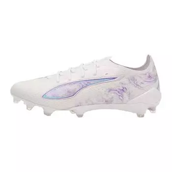 Puma Ultra 5 Ultimate FG Brilliance Pack женские кроссовки белые черные весна-лаванда 108178-01 42