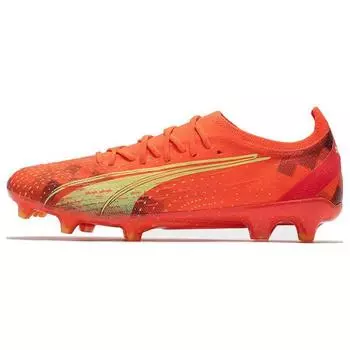 Puma Ultra Ultimate FG AG Fearless Pack Мужские кроссовки Оранжевый Fiery-Coral Fizzy-Light 106868-03 39
