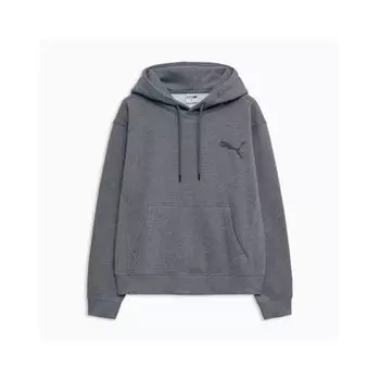 Puma Unisex BrusHed Hoodie Uni ArcHive H BrusHed Sweat Hoodie Grey/M