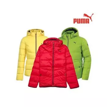 Puma Unisex Duck Down Padded Hooded Jumper 01830849 05 red 100 L