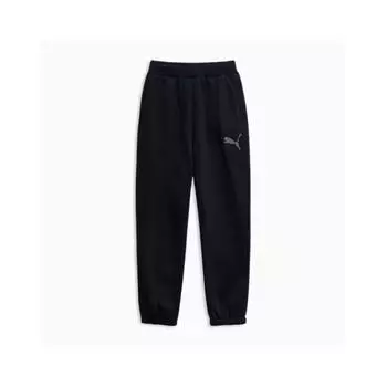 Puma Unisex Long Pants Uni ArcHive H brusHed Sweat Jogger Pants blacks/M
