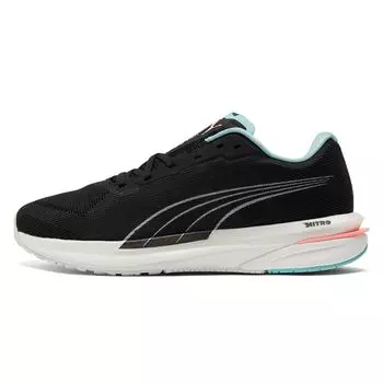 Puma Velocity Nitro Black Angel Blue Женские кроссовки белые 195697-12 35.5