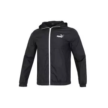Ветровка Puma Ess Solid с логотипом Мужские куртки Черный 849462-01 XL
