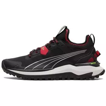 Puma Voyage Nitro Black Sunblaze Женские Кроссовки Металлик-Серебристый 195505-05 37