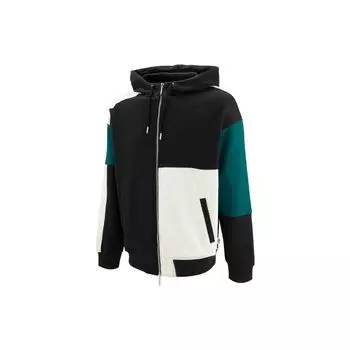 Puma Выберите Mmq Series Color Block куртка с капюшоном на молнии унисекс куртки черные 539582-01 L