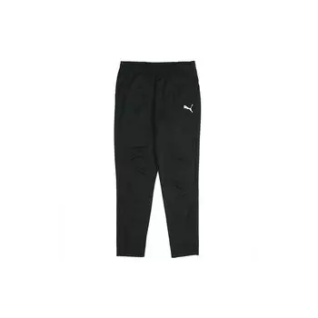 Puma Warm Sports Casual Tapered Pants Men Black 655770-03 L