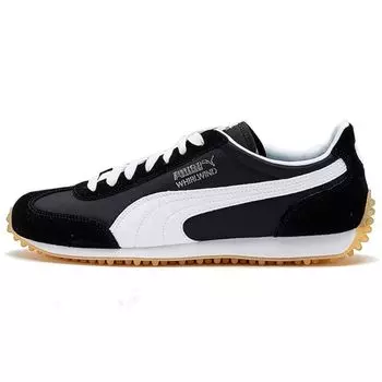 Puma Whirlwind Classic Retro Training Shoes Leather Fabric Shock Absorption Non-Slip Lightweight Low-Top Casual Running Shoes Men sneaker 351293-90