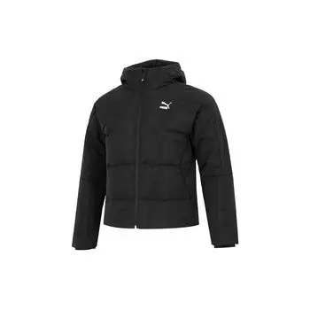 Puma Winterized Hooded Down Puffer Jacket Мужская Верхняя одежда Черный 537685-01 L