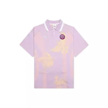 Puma Ярко-фиолетовые трикотажные топы унисекс X KidSuper Фиолетовый 62407835 M