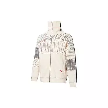 Puma X Michael Lau Collab Спортивная куртка с высоким воротом Куртки унисекс Eggnog 530355-75 XS