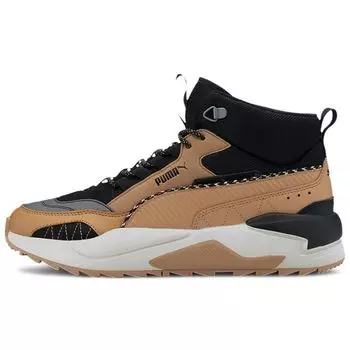 Puma X-Ray 2 Square Mid Winter Taffy Black Мужские кроссовки Коричневые 373020-02