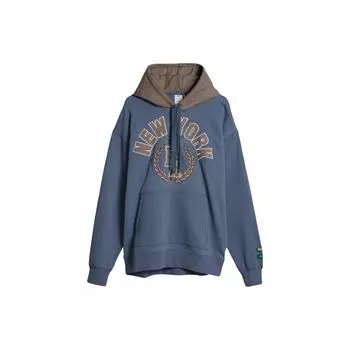 Puma Мужская толстовка с капюшоном и шнурком X RHUIGI Collaborative Logo, чернильно-синий 620889-56 L