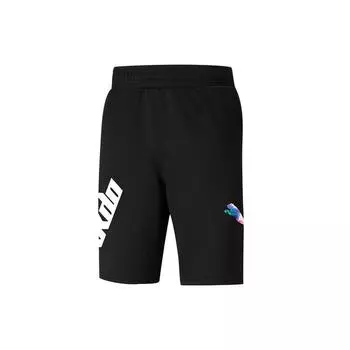 Puma X RKDO Esports Collaboration Logo Print Drawstring Mid Rise Casual Shorts Men shorts Black 532694-01 M