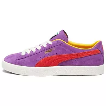 Puma Замшевые винтажные фиолетовые кроссовки High Risk Red Unisex 374921-23 44