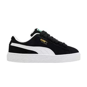 Puma Suede XL Кроссовки для детей старшего возраста Черно-белые Детские кроссовки 396577-02 39