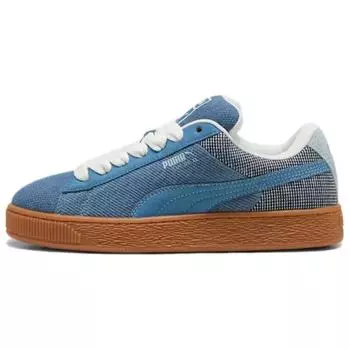 Puma Замшевые XL Denim Unisex кроссовки Blue-Horizon Grey-Skies 398397-01 44.5