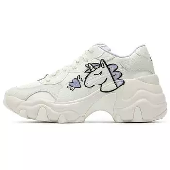 Puma Женские кроссовки Pulsar Wedge Unicorn Белые Шепчущий белый Светло-лавандовый 386654-01 35.5