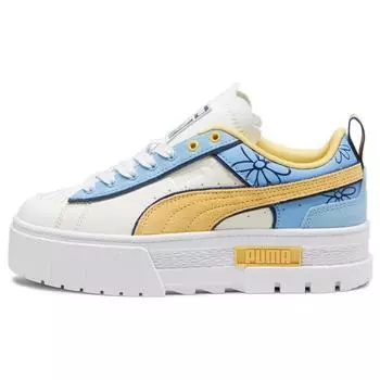 Puma Женские кроссовки Smurfs x Mayze White Flaxen Warm-White 394874-01 38.5