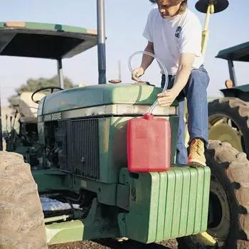 Насосная масляная трубка из ПВХ, ручная самоходная масляная перекачка со сменной трубкой, медная головка 1.8M