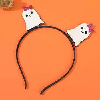 Pumpkin Ghost Headband Black Halloween Hair Hoops Headbands Girls Cute Festival Bezel Headwear Fashion Headbands Hair Bands