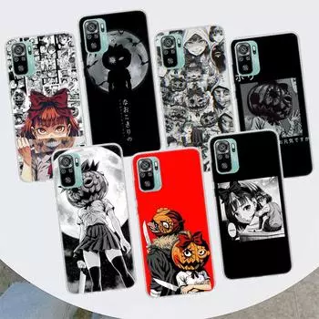 Pumpkin Night Naoko kirino Phone Case For Xiaomi Redmi Note 10 Pro Max 10S 9 9S 9T 8 8T 11T 11S 11 5G 11E 7 6 5 4X Coque Cover Redmi Note 10S