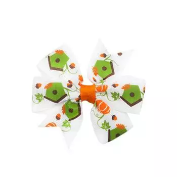 Pumpkin Pumpkin Hairpin Bat Bat Duckbill Clip Creative Halloween Bow Hair Clip Party H