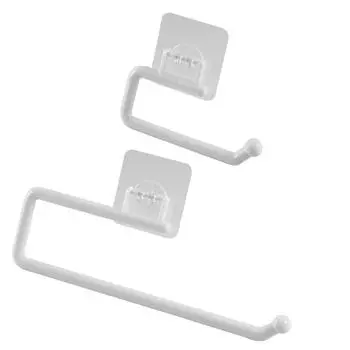 Полка для рулонной бумаги Punch Free, держатель для полотенец в ванной, кухонная стойка для салфеток, аксессуар A