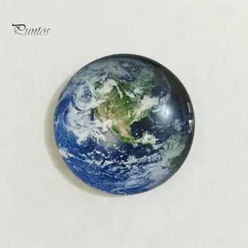 Puntos 12 шт. хрустальные стеклянные лунные планеты декоративные магниты на холодильник наклейки на шкаф 12pcs