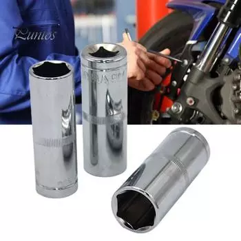 Puntos 1/4-дюймовая глубокая головка 4-14 мм шестигранный гаечный ключ автомобильный инструмент для ремонта аксессуары 4mm