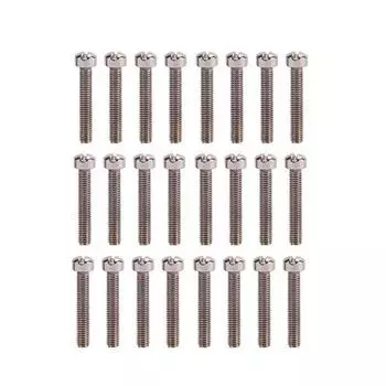 Puntos 24Pcs Dual Coil Humbucker Pickups Pole Screws Set Аксессуары для электрогитары