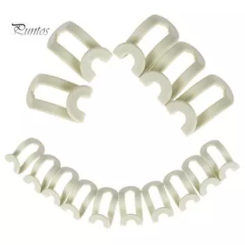 Puntos 5/10/15 шт. мини-нескользящие вешалки для хранения домашней одежды, набор фиксирующих крючков 15pcs синий