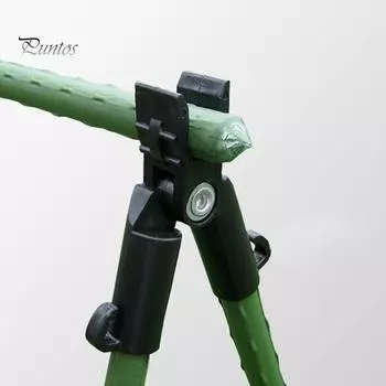 Puntos 6 шт., зажим для навеса, кронштейн для растений, держатель для труб, столб, полка, садовые детали 8 mm