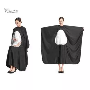 Puntos Adults Salon Barbers Pro Hairdressing Cloth Cape Gown Waterproof Haircut Cover