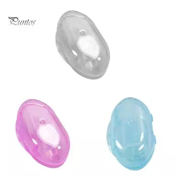 Puntos Baby Супер Мягкая Силиконовая Зубная Щетка На Пальчик Для Младенцев И Малышей Прорезыватель Для Десен Массажер белый