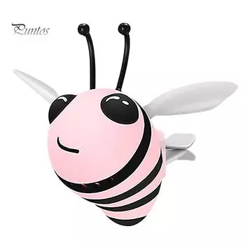 Puntos Car Auto Bee Outlet Vent Perfume Clip Scent Fragrance Air Freshener синий