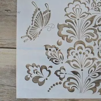 Puntos DIY ремесло цветок трафарет настенная живопись альбом штамповка альбом инструмент для тиснения карты one size