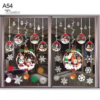 Рожденственское украшение для окон 802#