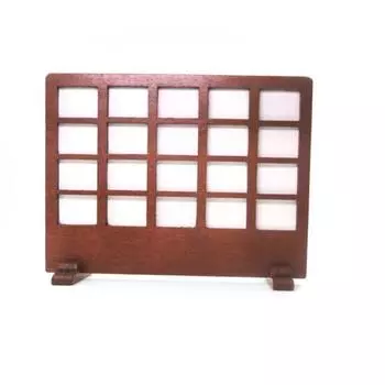 Puntos Китайский стиль 1/12 деревянная защитная сетка на окно мебель миниатюрная игрушка для кукольного домика