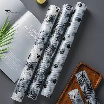 Puntos Leaf Dot Tree Кухонный маслостойкий коврик Влагостойкий коврик для шкафа, ящика и шкафа