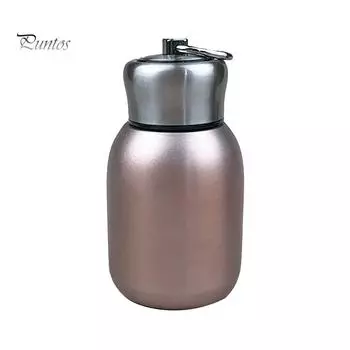Puntos Mini из нержавеющей стали 300 мл термос для кофе вина напиток вода бутылка для путешествий серебряный
